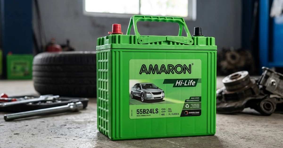 Amaron 55B24LS Battery_ Specs, Price & Car Compatibility