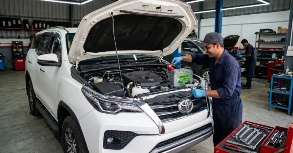 Amaron Battery for Toyota Fortuner Complete Guide